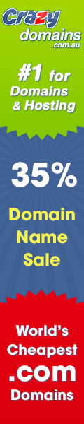 Register Cheap Domain Names from our selected highly preferred supplier crazy domains.