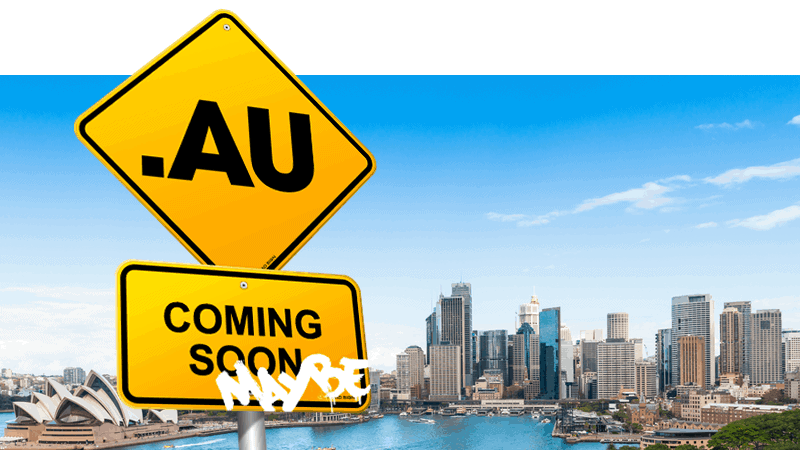 .au sign coming soon and maybe text