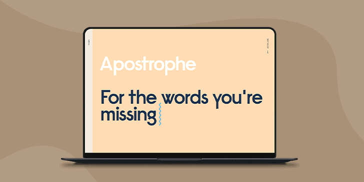 Learn from Apostrophe.xyz: 5 Ways to Make Your Website Standout
